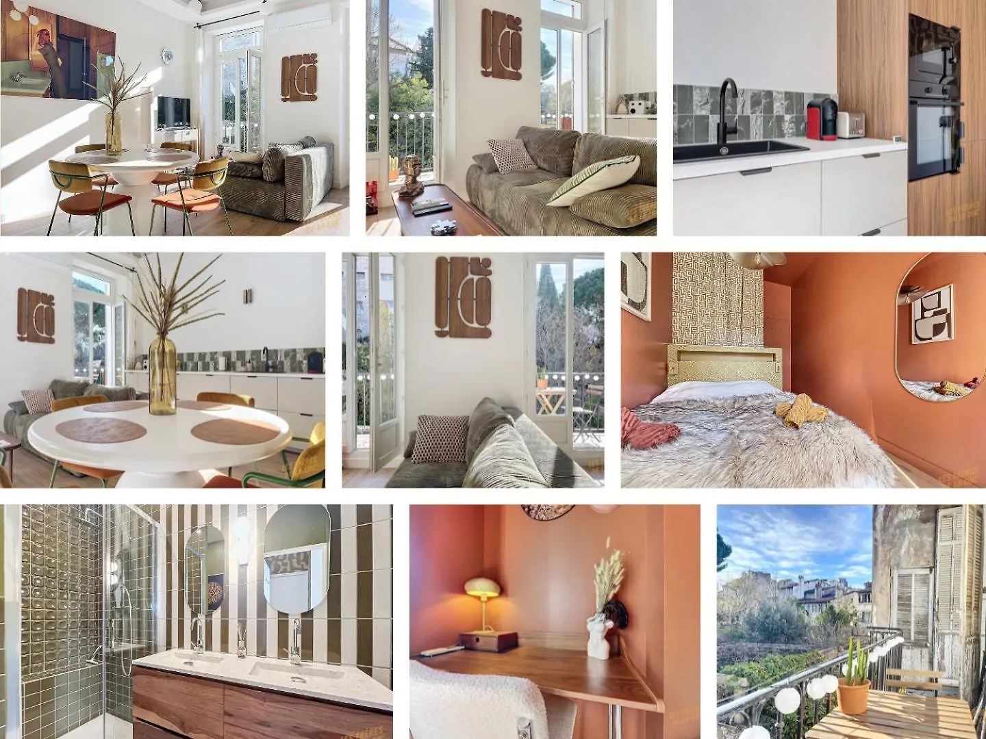 Daire Appartement Architecte - Haut Canebiere - Les Freres De La Loc' Marsilya